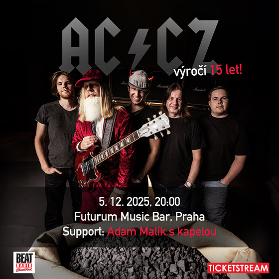AC/CZ - výročí 15 let<br>support: Adam Malík s kapelou