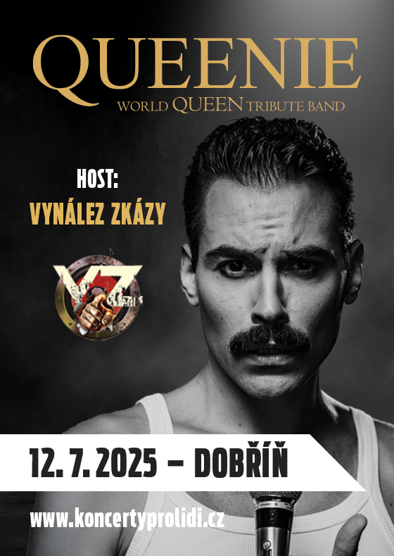 Koncert kapely Queenie a Vynálezu Zkázy