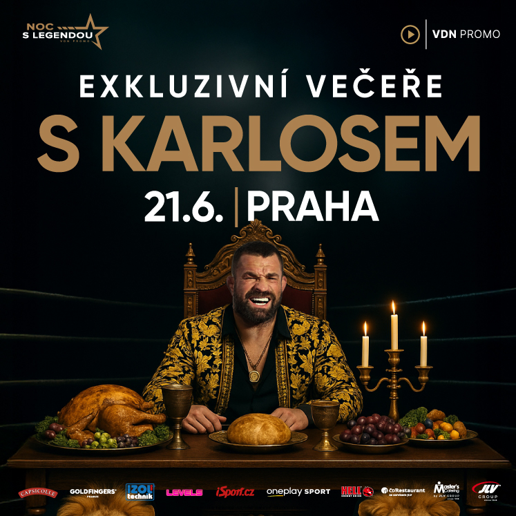 Privátní večeře s Karlosem Vémolou