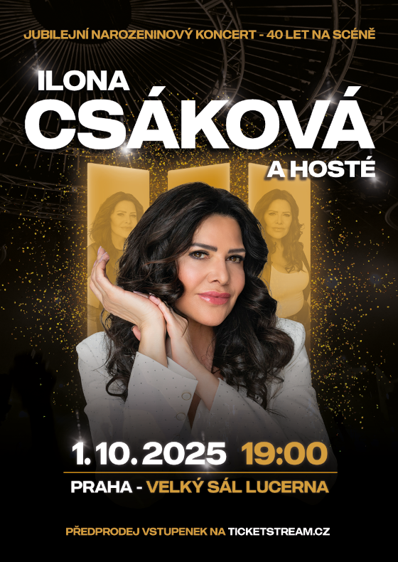 Ilona Csáková a hosté