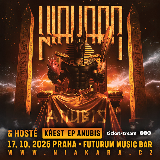Niakara<br>křest EP Anubis + hosté