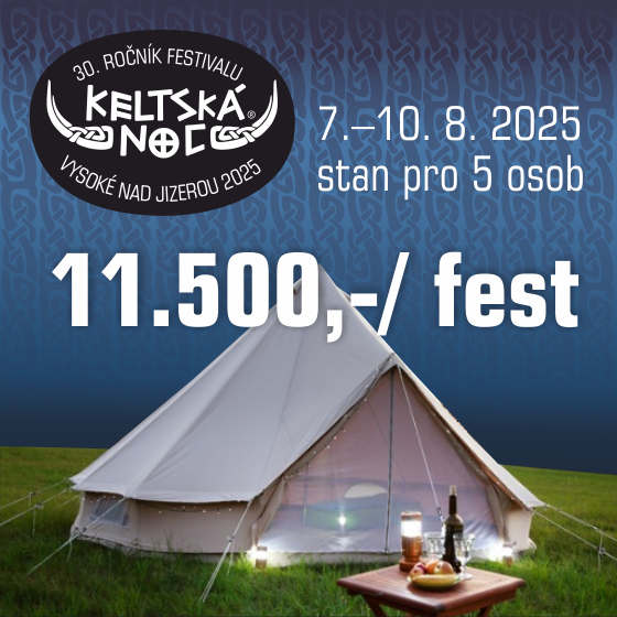 Keltská noc 2025<br>Stan bell