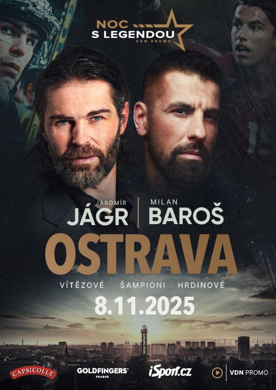 Noc s legendou<br>Jaromír Jágr, Milan Baroš