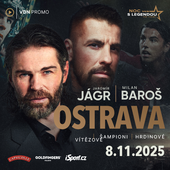 Noc s legendou<br>Jaromír Jágr, Milan Baroš