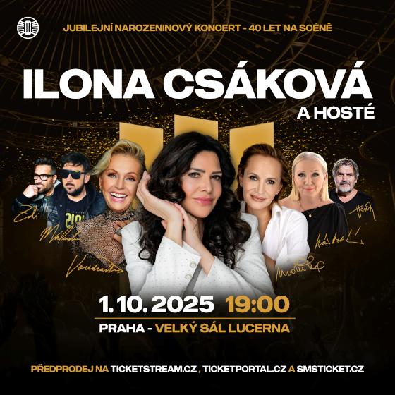 Ilona Csáková a hosté<br>Jubilejní narozeninový koncert