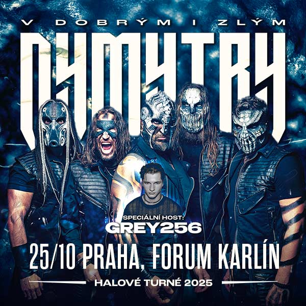 DYMYTRY<br>V dobrým i zlým tour 2025<br>Host: Grey256