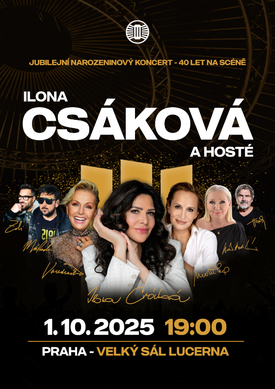 Ilona Csáková a hosté