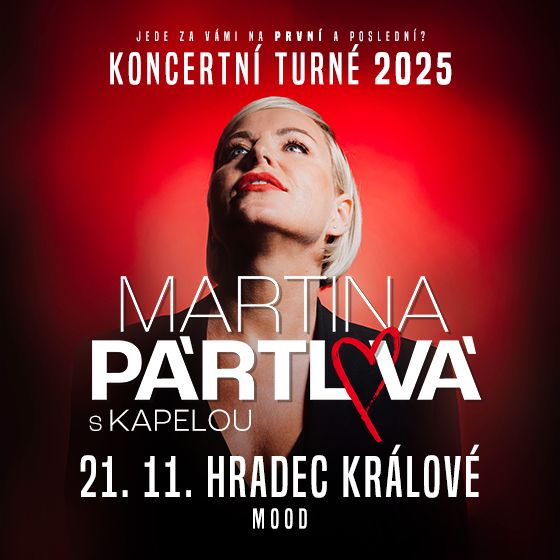 Martina Pártlová<br>První a poslední?<br>Koncertní turné 2025