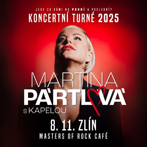 Martina Pártlová<br>První a poslední?<br>Koncertní turné 2025