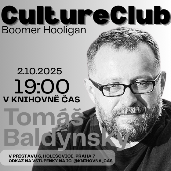 CultureClub s Tomášem Baldýnským