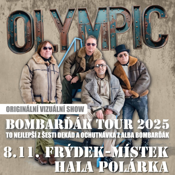 Olympic: Bombarďák tour 2025