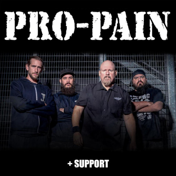 Pro-Pain (USA) + Support
