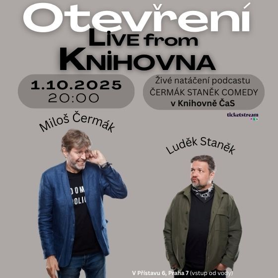 Otevření Live from Knihovna