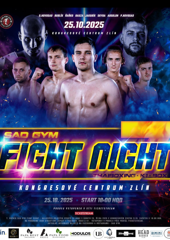 Sad gym fight night VII