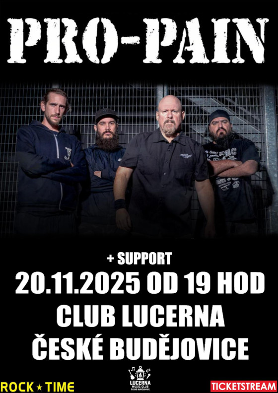 Pro-Pain (USA) + Support