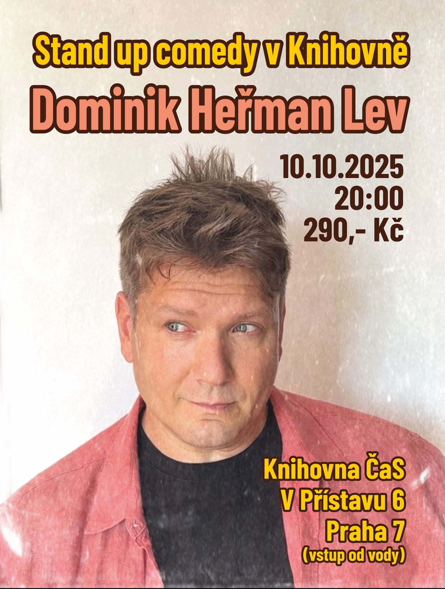 Dominik Heřman Lev - Stand up v Knihovně