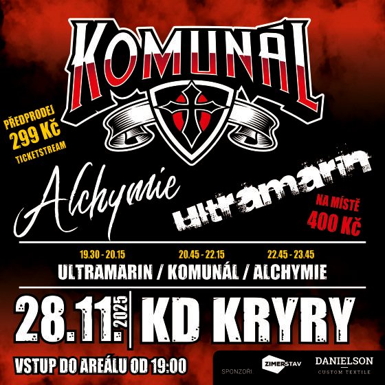 Komunál + Alchymie + Ultramarin