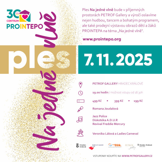 Ples Na jedné vlně<br>30 let Prointepa