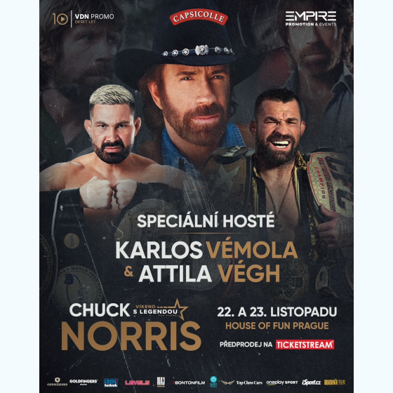 Meet & Greet - Attila Végh, Vy, Karlos Vémola<br>Sobota