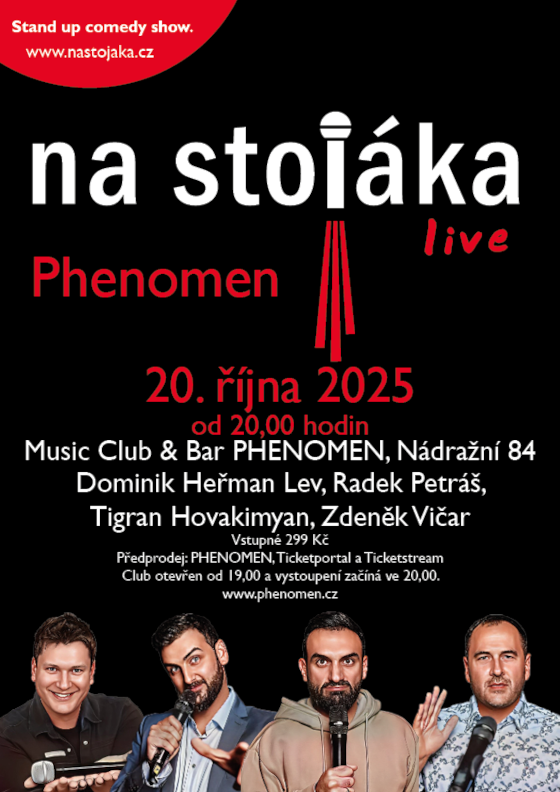 Na stojáka live