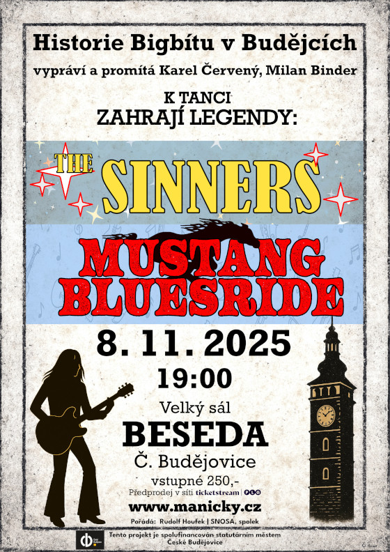The Sinners + Mustang Bluesride