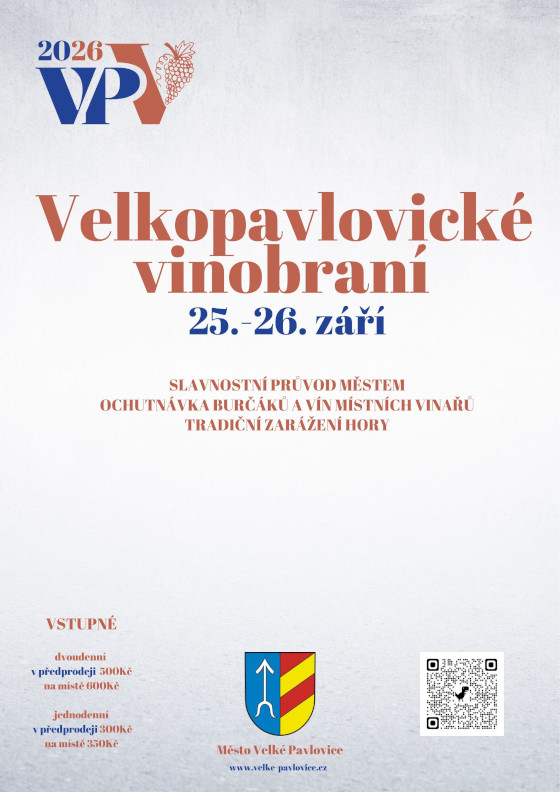 Velkopavlovické vinobraní 2026