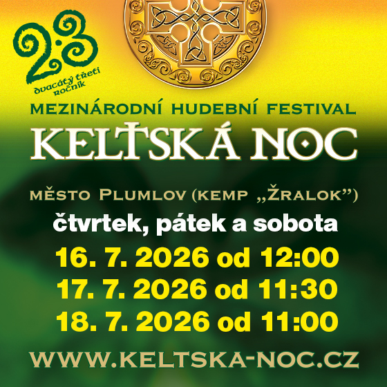 KELTSKÁ NOC 2026 Plumlov<br>Mezinárodní hudební festival