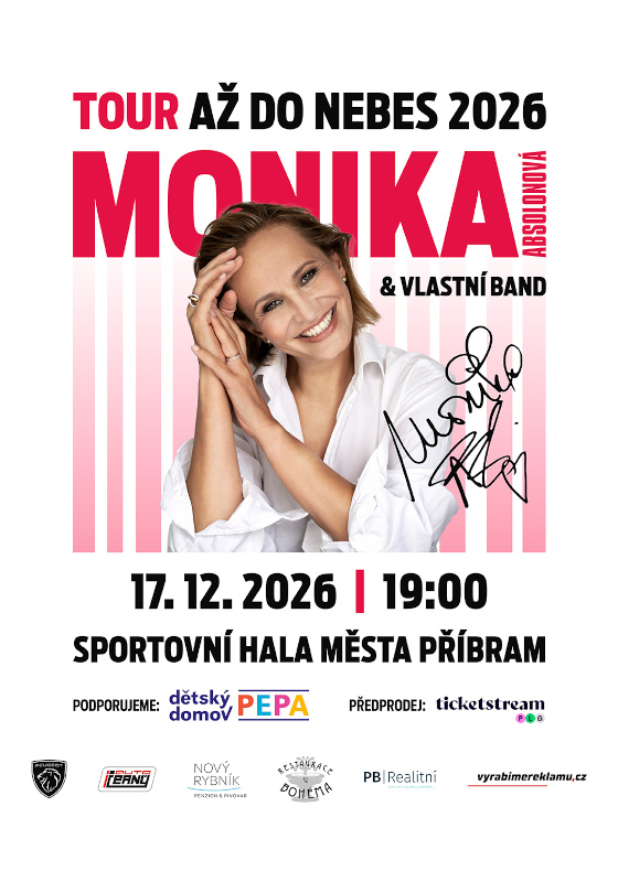 Monika Absolonová<br>Až do nebes tour 2026