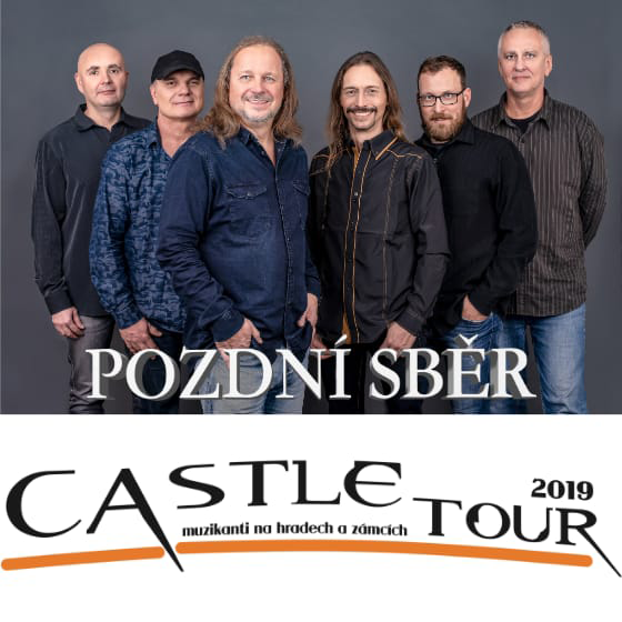 Castle tour 2019<br>Pozdní sběr, Cross Country, Do větru<br>Lee Banda, Strávníci, Plavci
