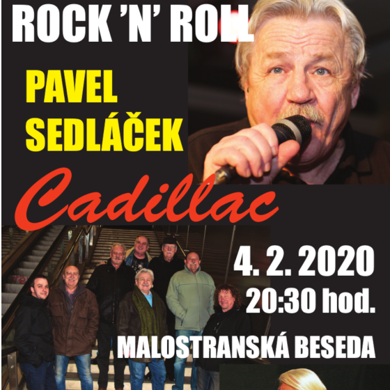Pavel Sedláček a Cadillac<br>jako host Jiří Šlupka Svěrák