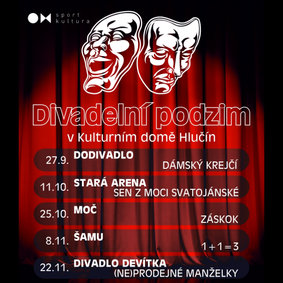 Divadelní podzim 2018<br>Záskok (MOČ)