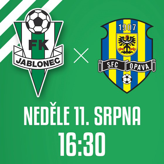 FK Jablonec vs. SFC Opava<br>Sezóna 2019/2020<br>Fortuna:Liga