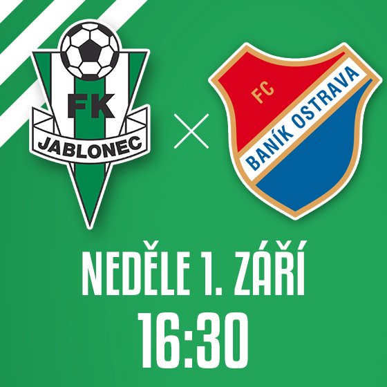 FK Jablonec vs. FC Baník Ostrava<br>Sezóna 2019/2020<br>Fortuna:Liga