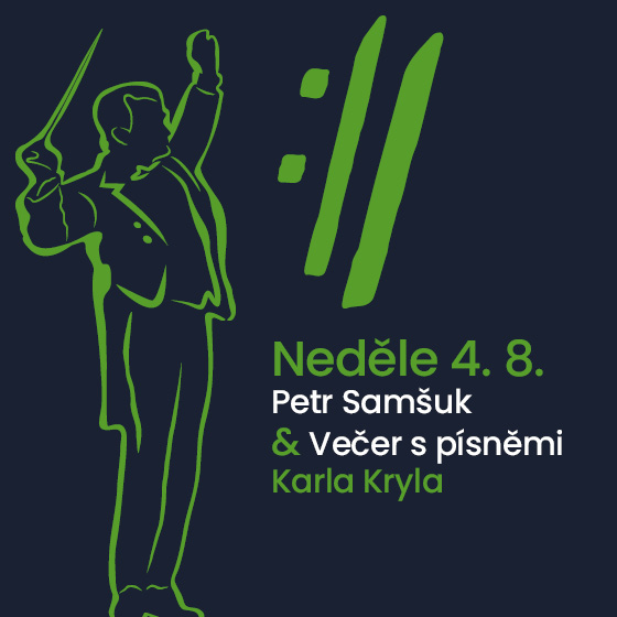 Petr Samšuk: Večer s písněmi Karla Kryla<BR>Mezinárodní hudební festival Český Krumlov 2019