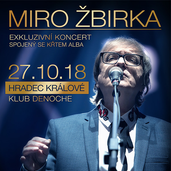 Koncert Miro Žbirka<br>Křest CD