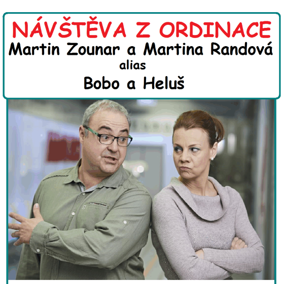 Návštěva z Ordinace - Martin Zounar a Martina Randová