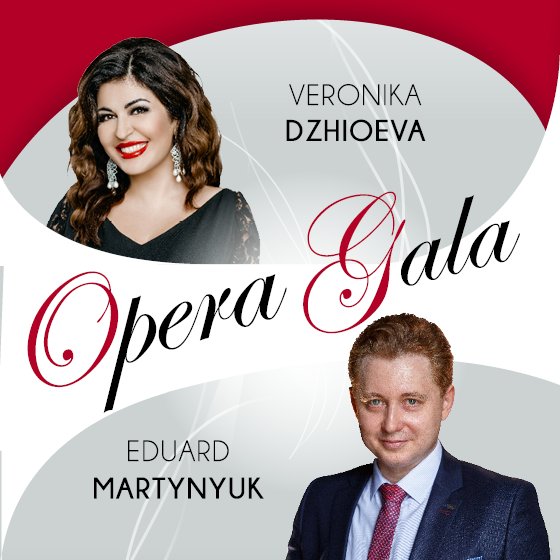 OPERA GALA<br>Veronika Dzhioeva & Eduard Martynyuk<br>Perly světové opery v Rudolfinu