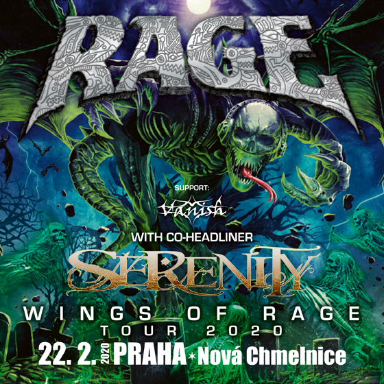 Rage, Serenity & Vanish<BR>Wings Of Rage Tour