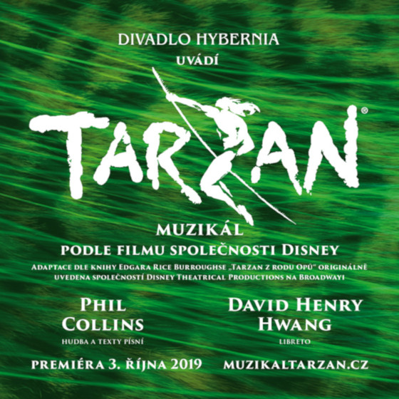 Tarzan<br>světový muzikál<br>s hity Phila Collinse