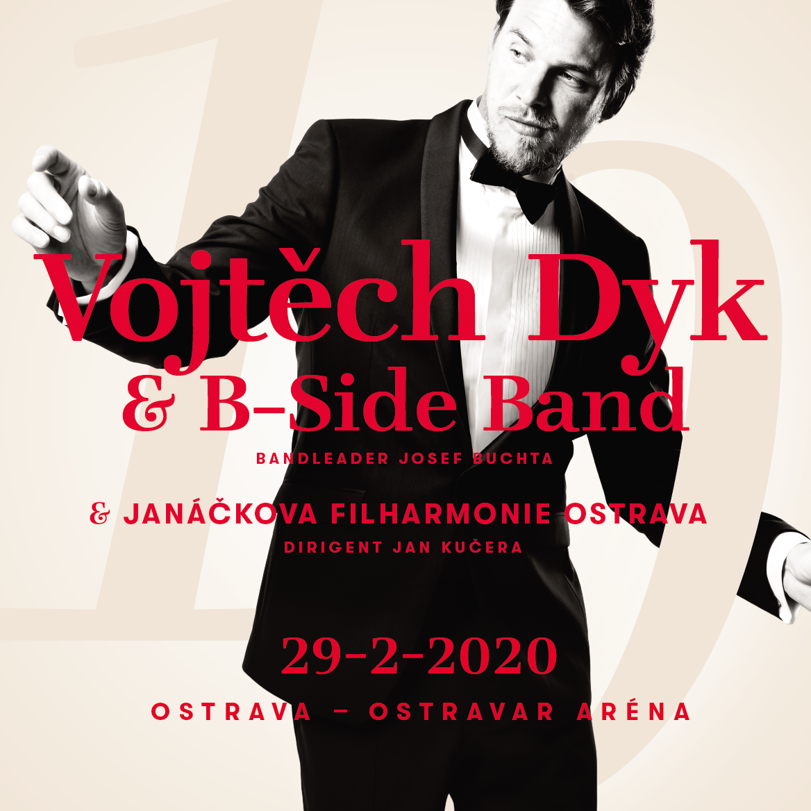 Vojtěch Dyk & B-Side Band & Janáčkova Filharmonie Ostrava<br>Beat ve swingu 10 let