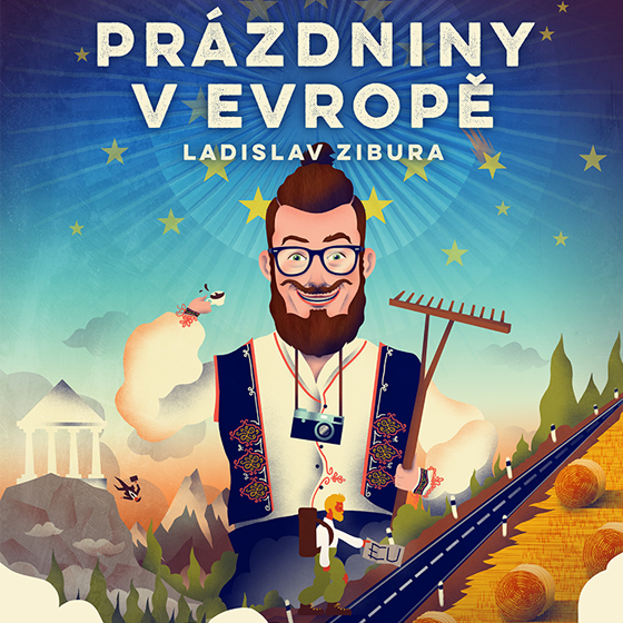 Ladislav Zibura<br>Prázdniny v Evropě<br>cestovatelská projekce / stand-up