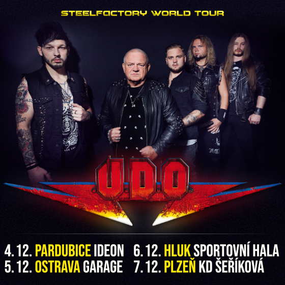 U.D.O.: Steelfactory World Tour 2019