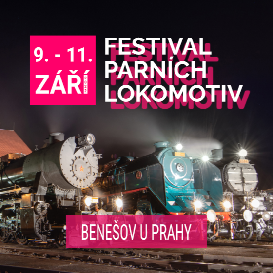 Festival parních lokomotiv<br>Jednodenní vstupenka NEDĚLE