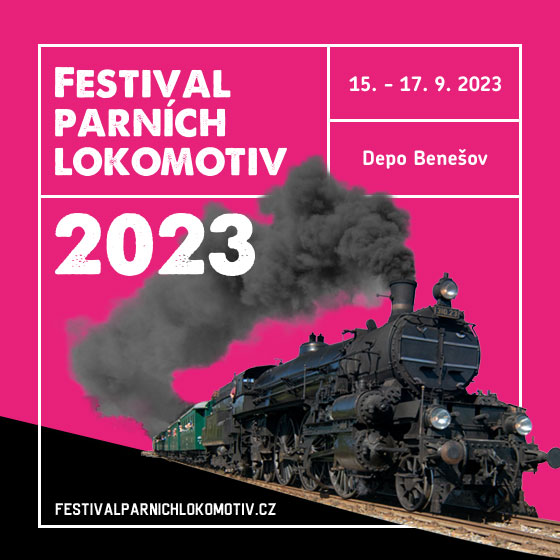 Festival parních lokomotiv<br>Benešov u Prahy