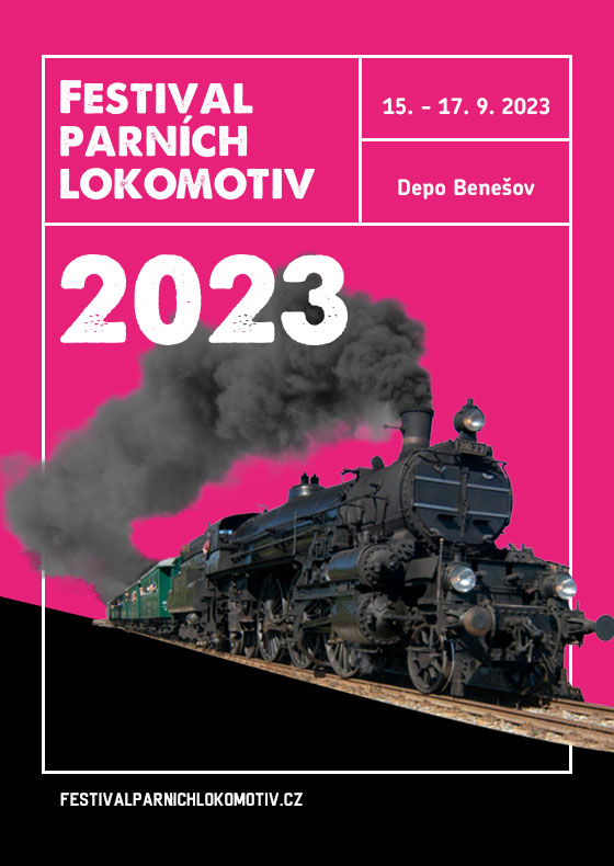Festival parních lokomotiv<br>Benešov u Prahy