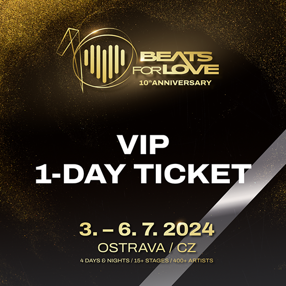 Beats For Love<br>V.I.P.  1-day ticket