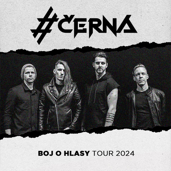 #ČERNÁ - BOJ O HLASY TOUR 2024