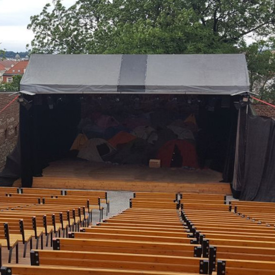 Letní scéna Vyšehrad