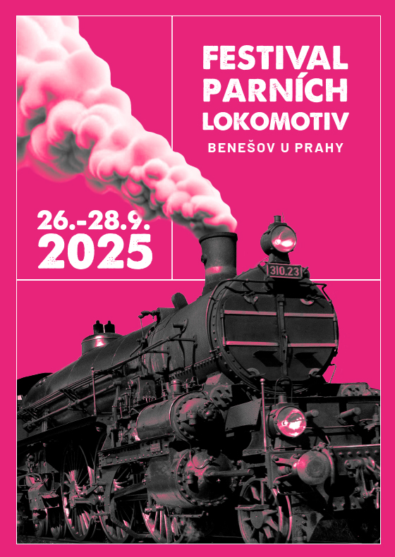 Festival parních lokomotiv<br>Benešov u Prahy