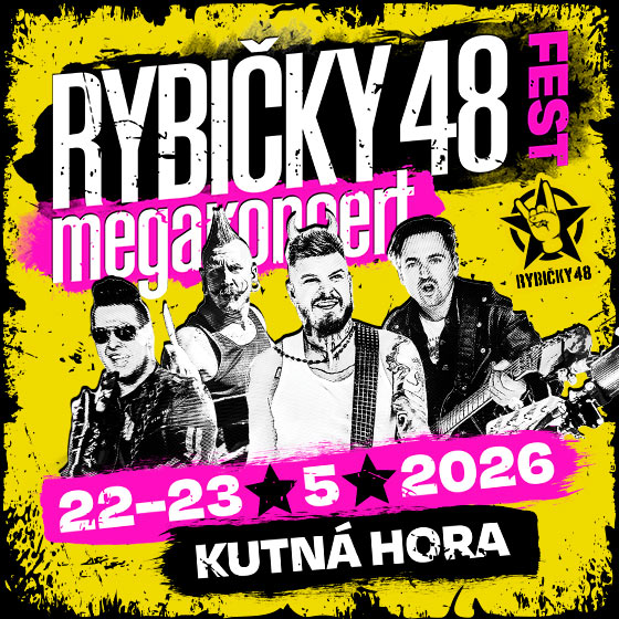 Rybičky 48 Fest <span style="color:red; font-weight: bold;">2026</span><br>Megakoncerty doma